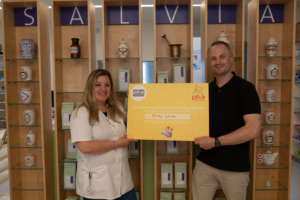 Petra Janda (Salvia Apotheke), Christoph Jakesz (Pharma-Time Verlag)